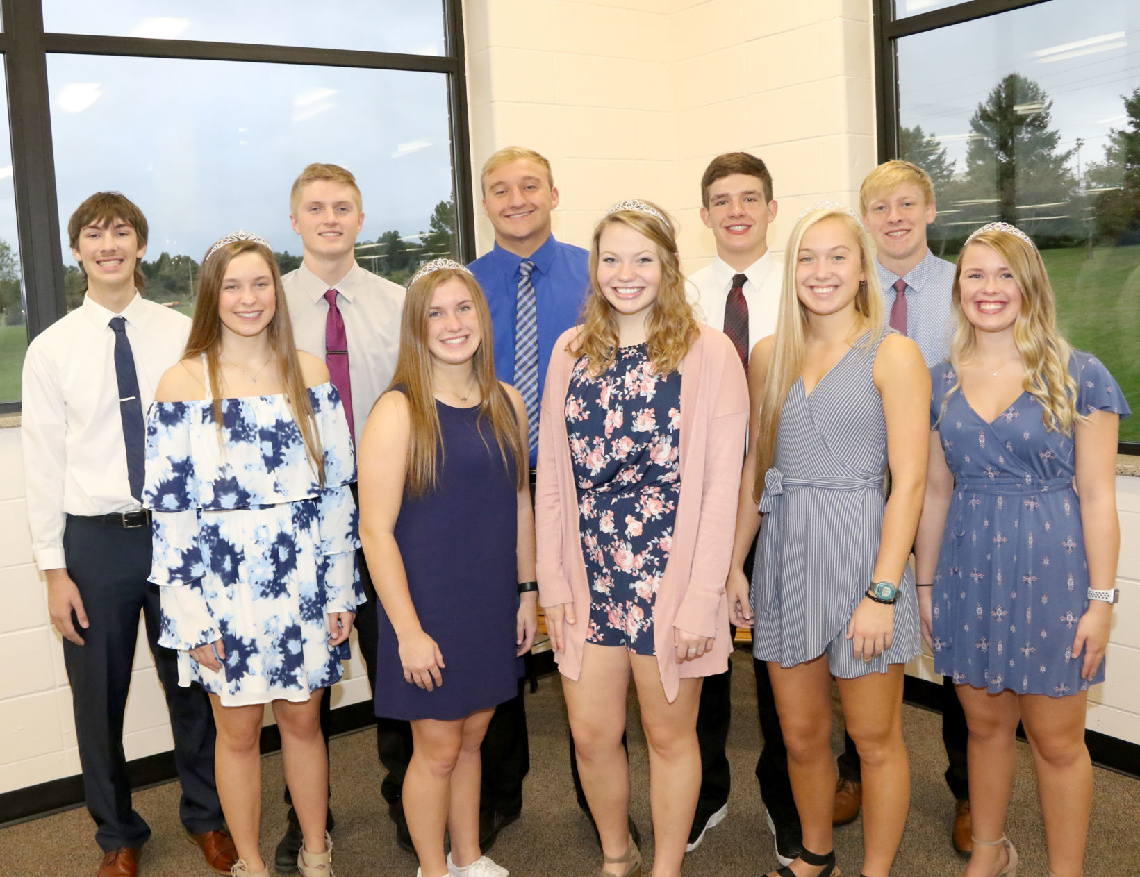 chs homecoming court 19-09-27